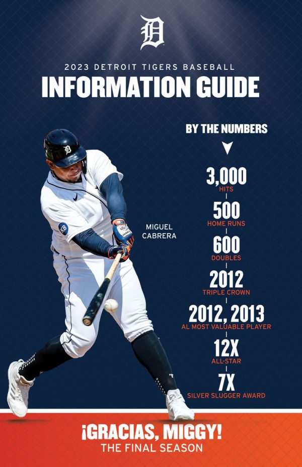 2023 Detroit Tigers media guide