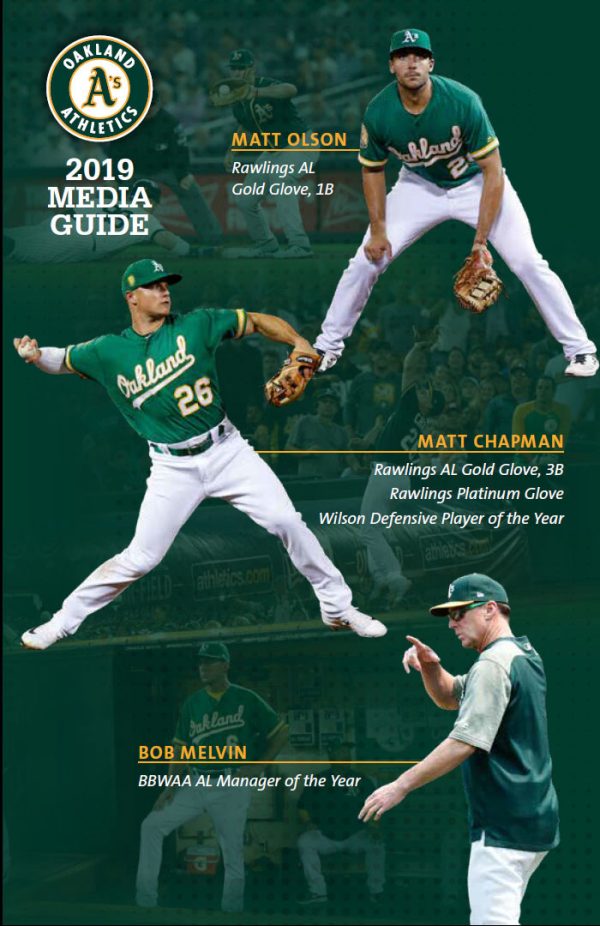 2019 Oakland Athletics media guide