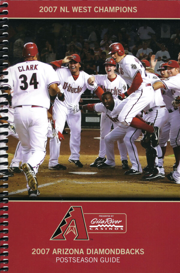 2007 Arizona Diamondbacks playoff media guide