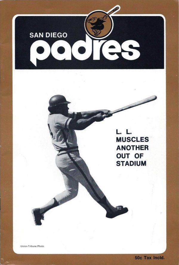 1972 San Diego Padres program