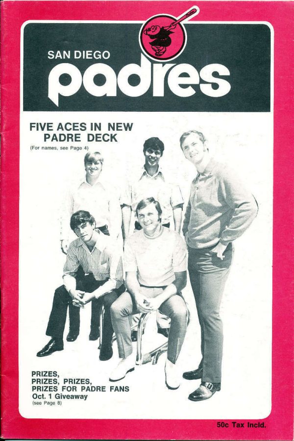 1972 San Diego Padres program