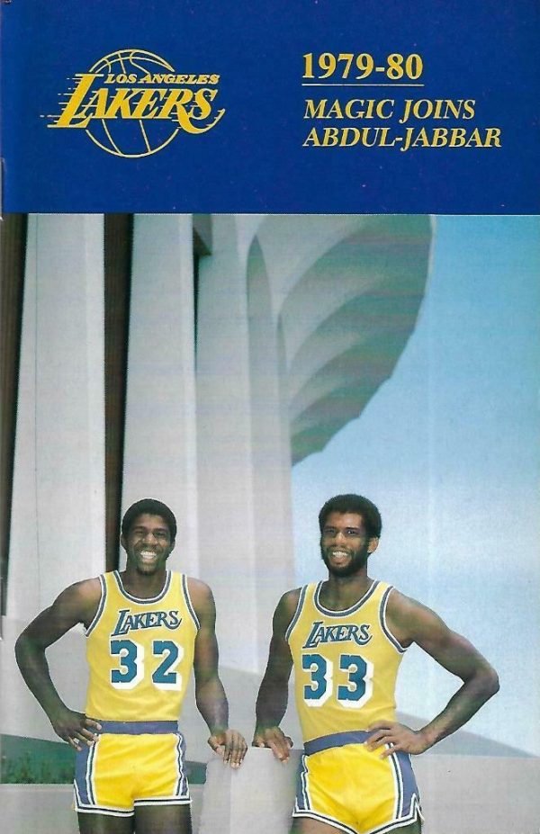 1979-80 Los Angeles Lakers media guide