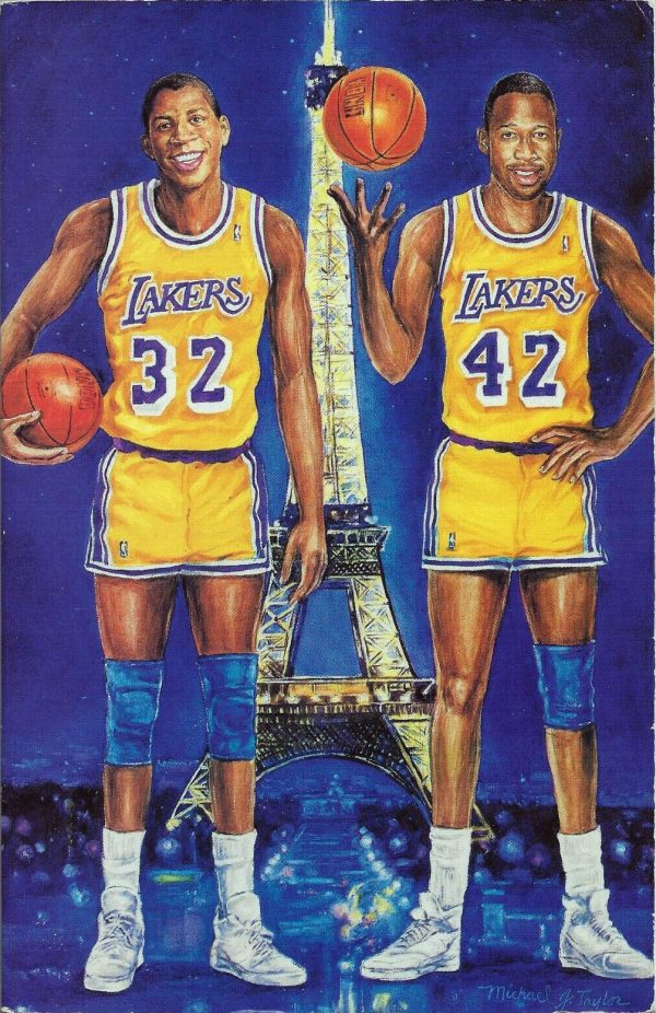 1991-92 Los Angeles Lakers media guide