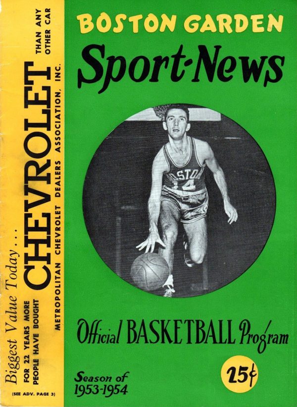 1953-54 Boston Celtics program