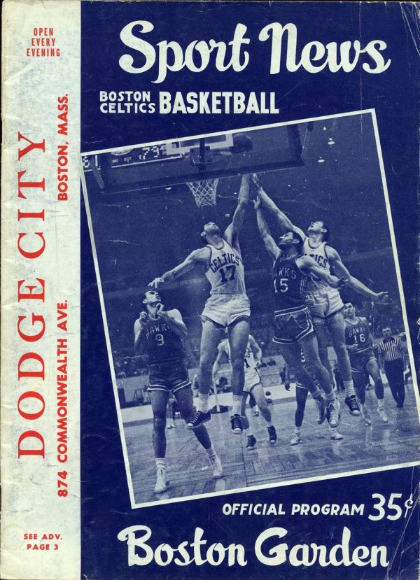 1960-61 Boston Celtics program