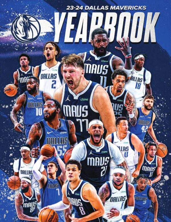 2023-24 Dallas Mavericks yearbook