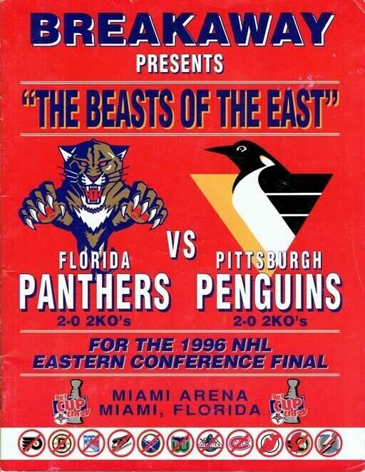 Eastern Conference Finals program: Florida Panthers vs. Pittsburgh Penguins