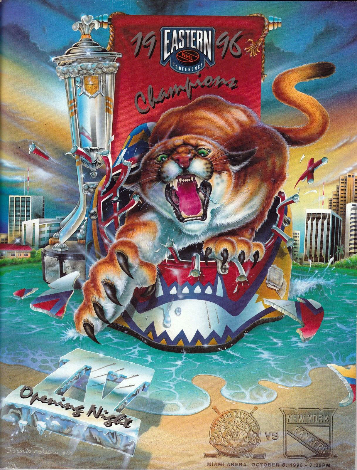 NHL Program: Florida Panthers (1996-97)