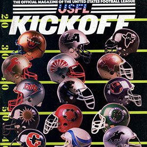 1984 USFL Kickoff Magazine