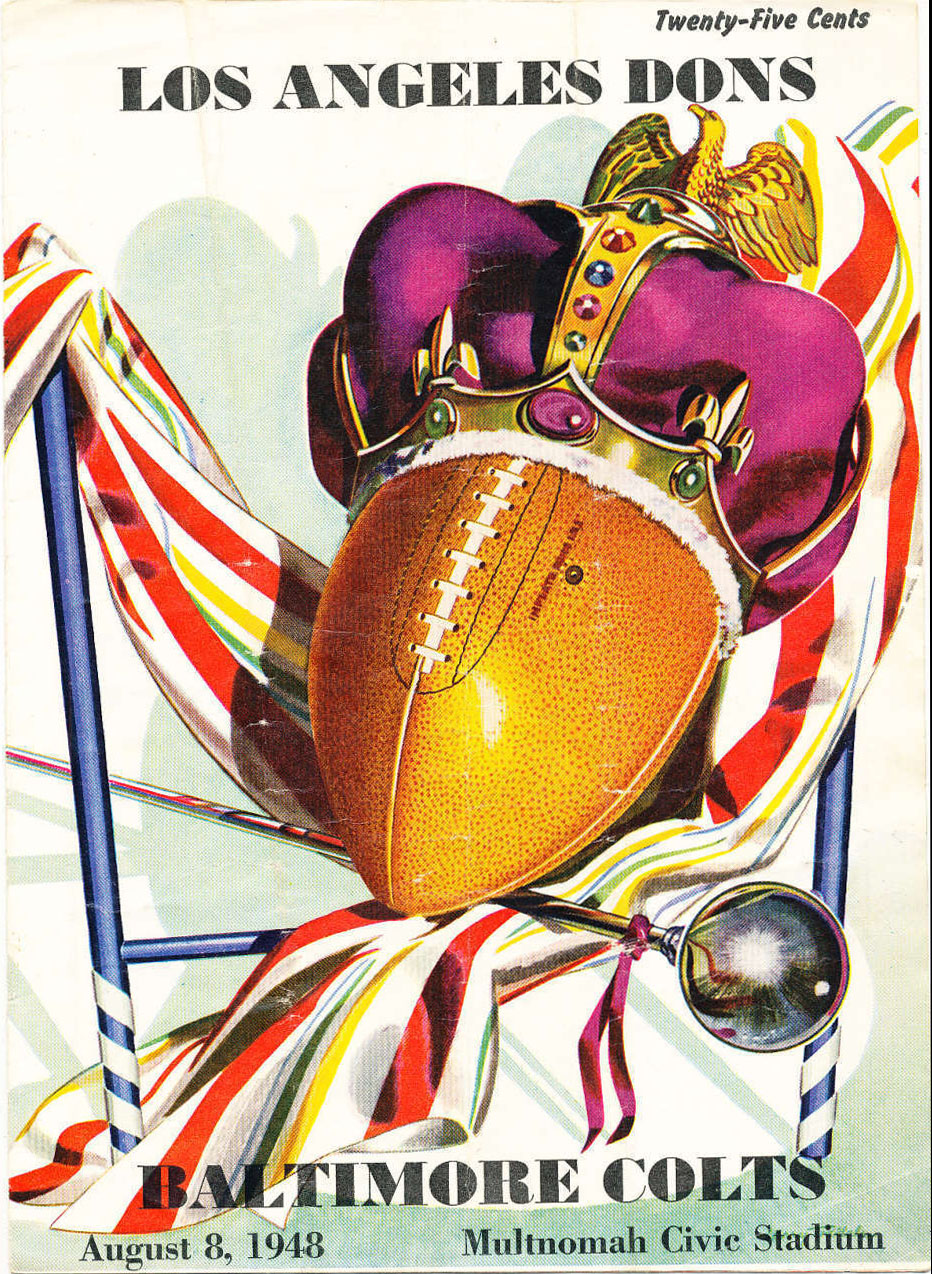 Los Angeles Dons vs. Baltimore Colts (August 8, 1948)