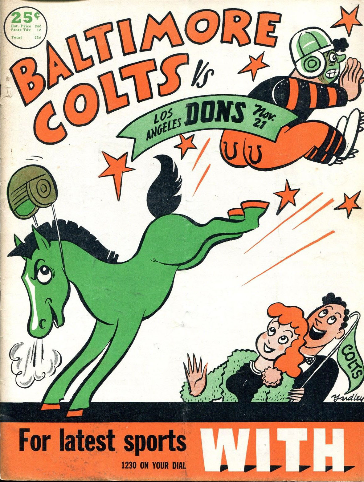 Baltimore Colts vs. Los Angeles Dons (November 21, 1948)