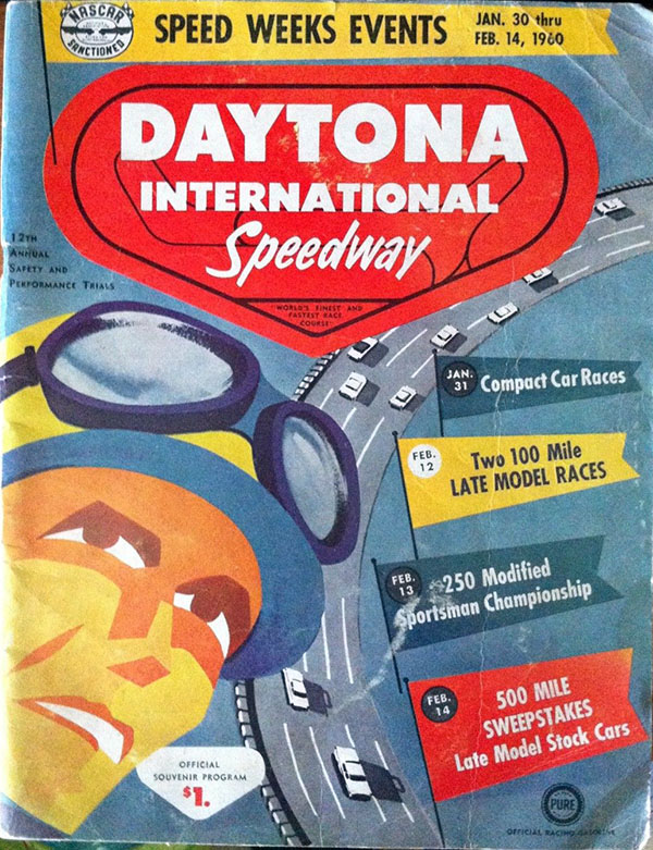 1960 Daytona 500 program