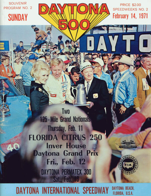 1971 Daytona 500 program
