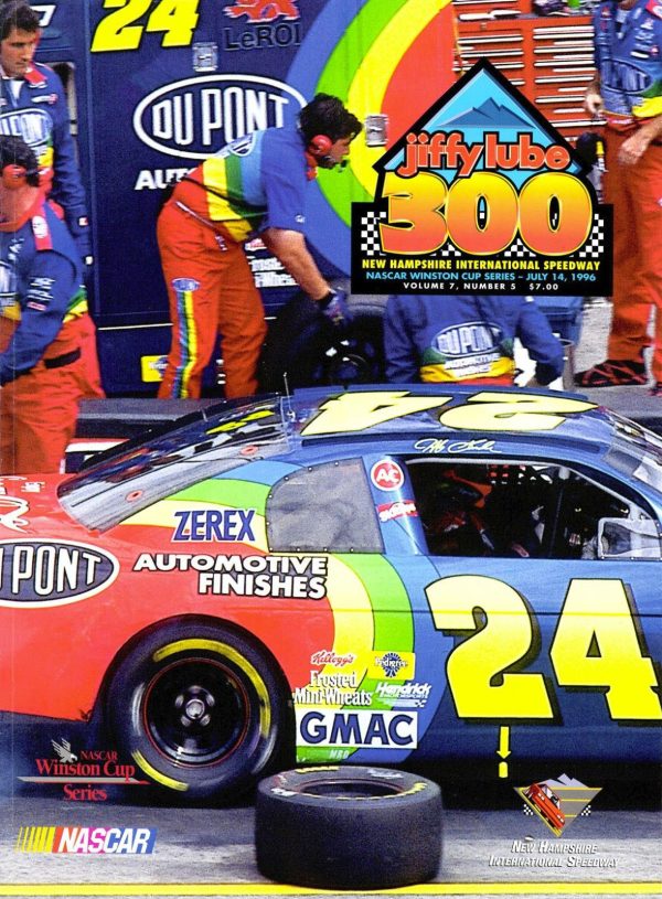 1996 Jiffy Lube 300 program