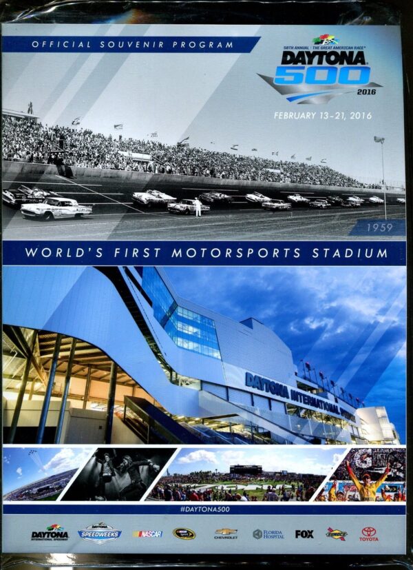 2016 Daytona 500 program