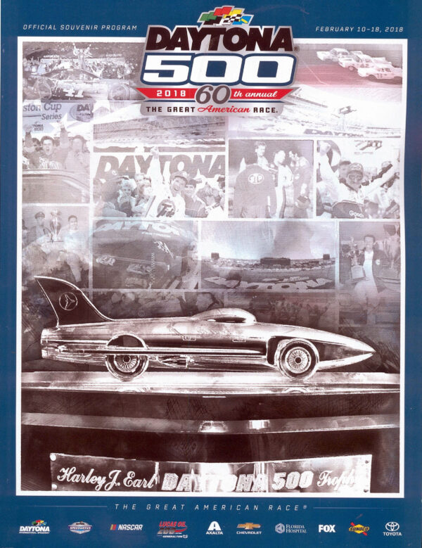 2018 Daytona 500 program