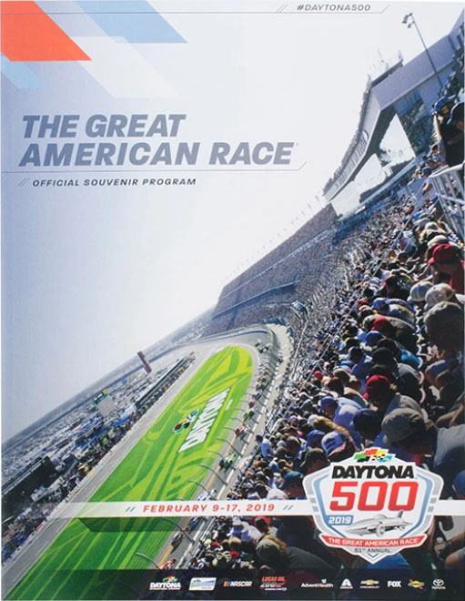2019 Daytona 500 program