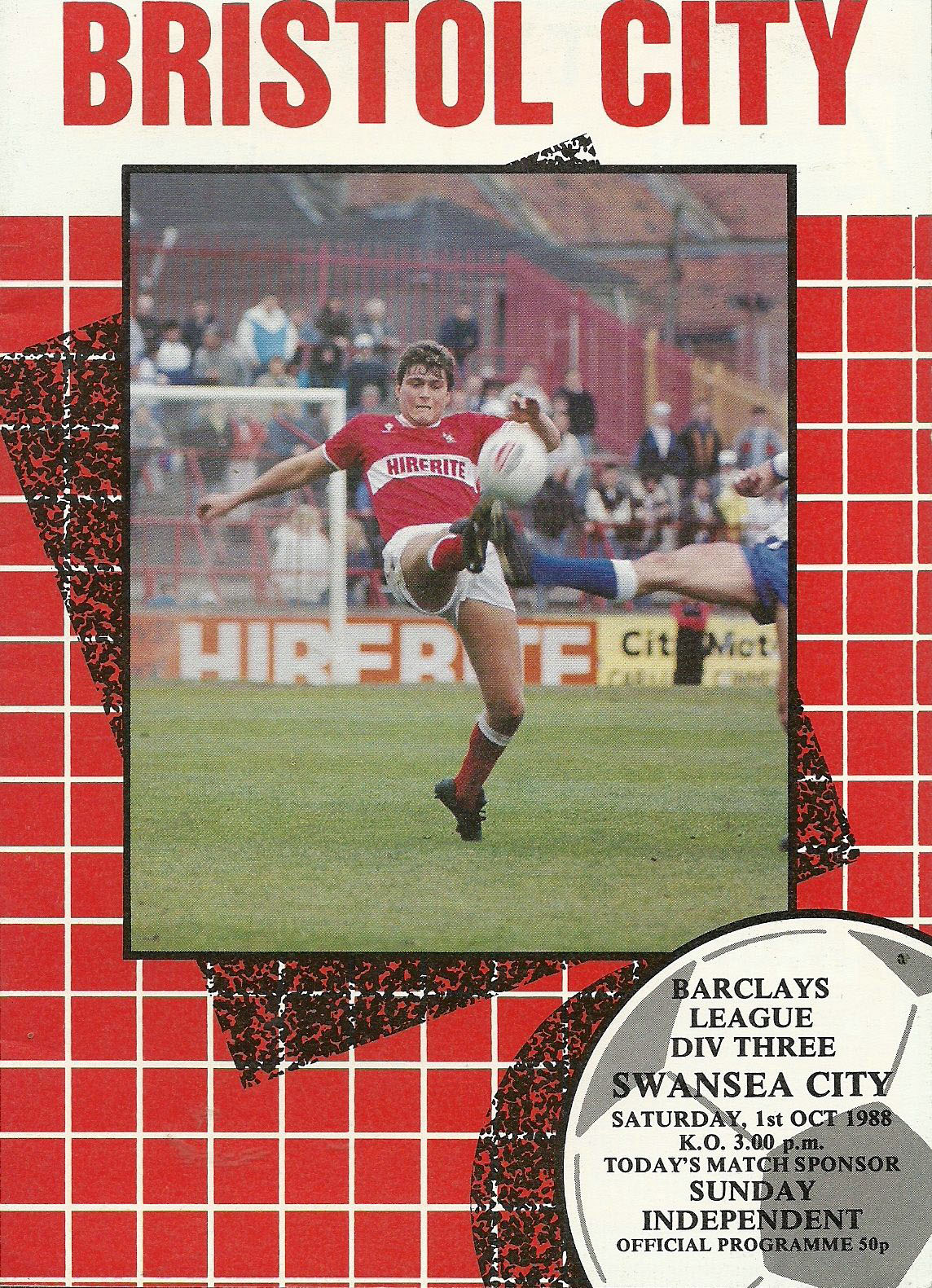 Bristol City vs. Swansea City (October 1, 1988)