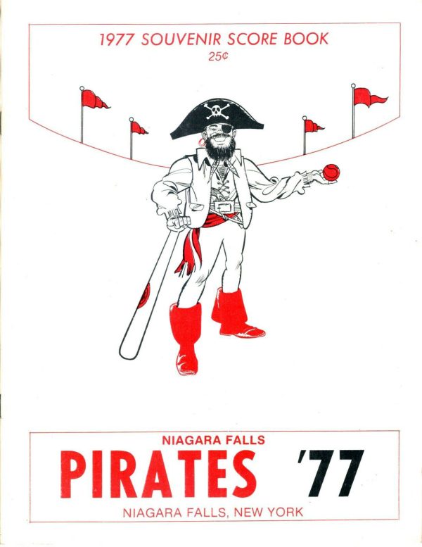 1977 Niagara Falls Pirates program