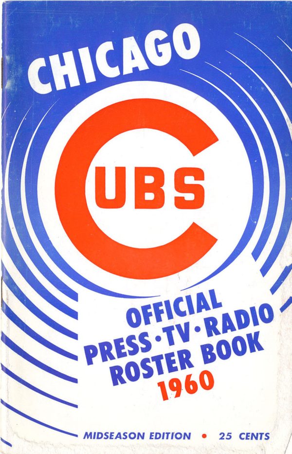 1960 Chicago Cubs media guide