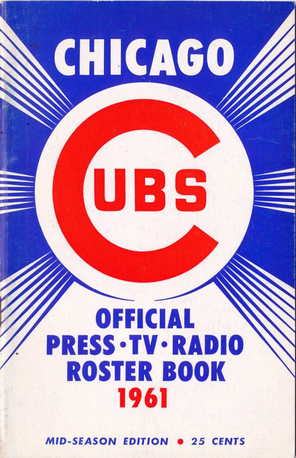 1961 Chicago Cubs media guide