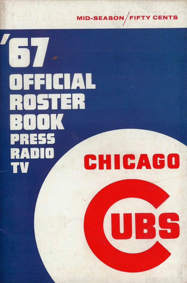 1967 Chicago Cubs media guide