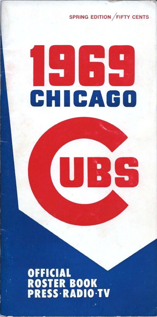 1969 Chicago Cubs media guide