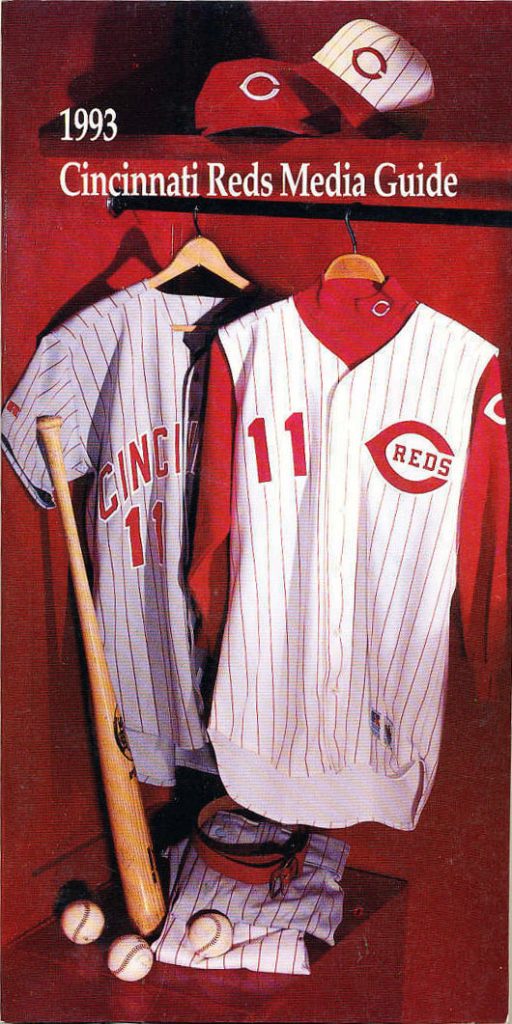 1993 Cincinnati Reds media guide