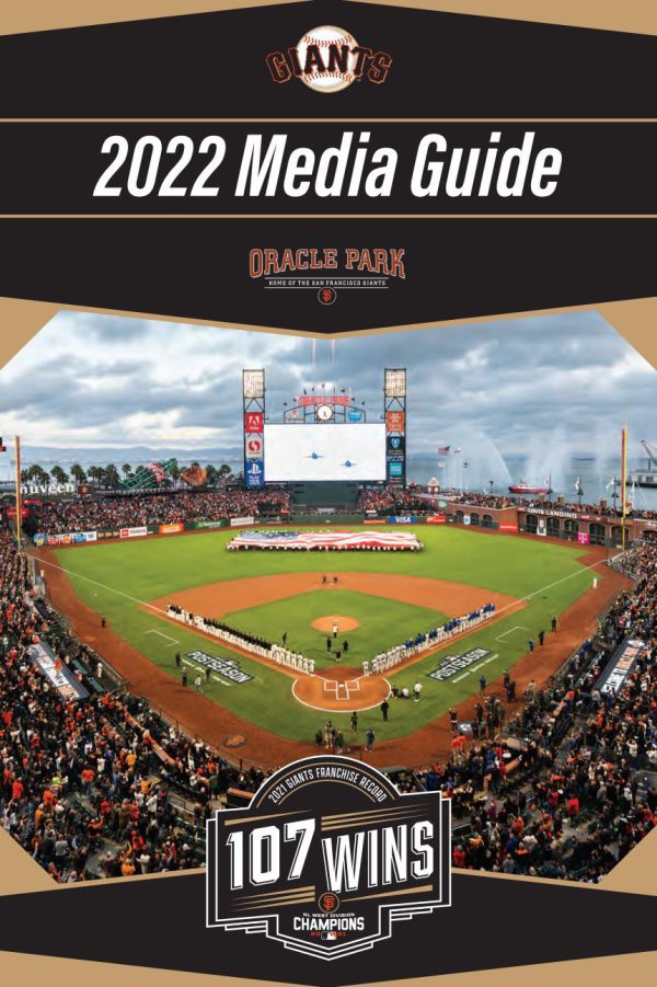 2022 San Francisco Giants media guide