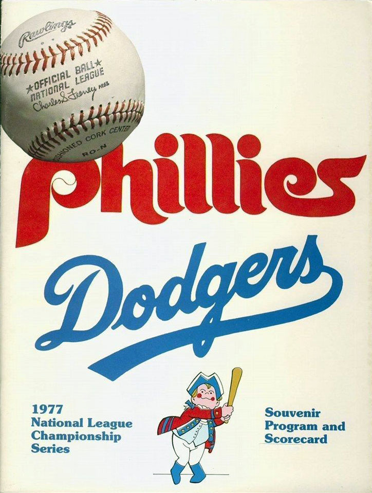 MLB NLCS Program: Philadelphia Phillies (1977)