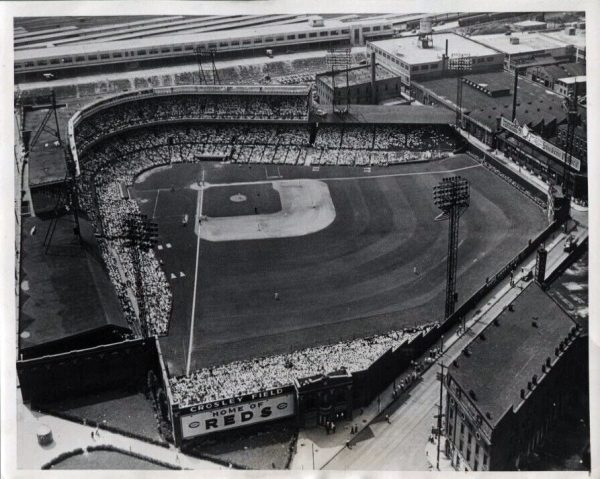 Cincinnati Reds press photo (Crosley Field, 1938)