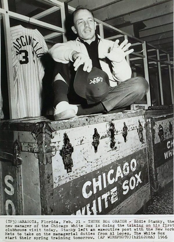 Chicago White Sox press photo (Eddie Stanky, 1966)