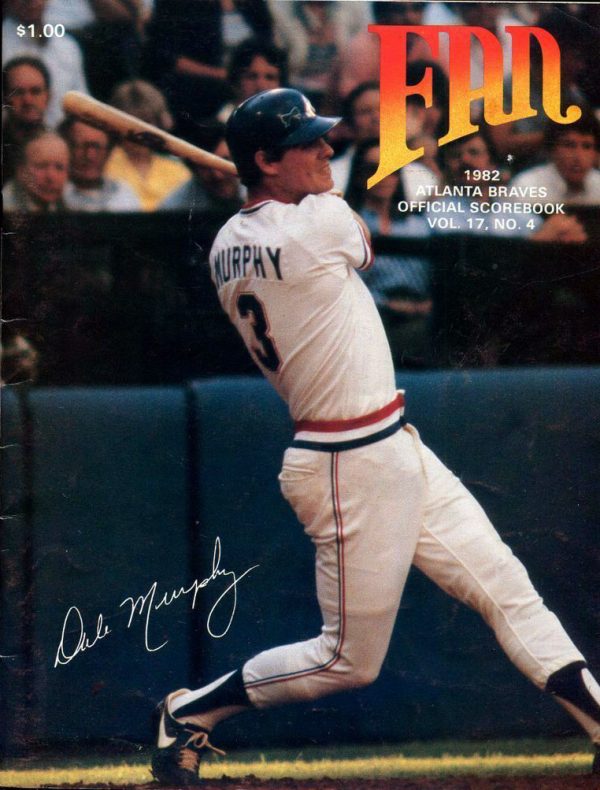 1982 Atlanta Braves program