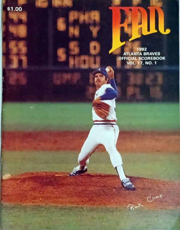 1982 Atlanta Braves program