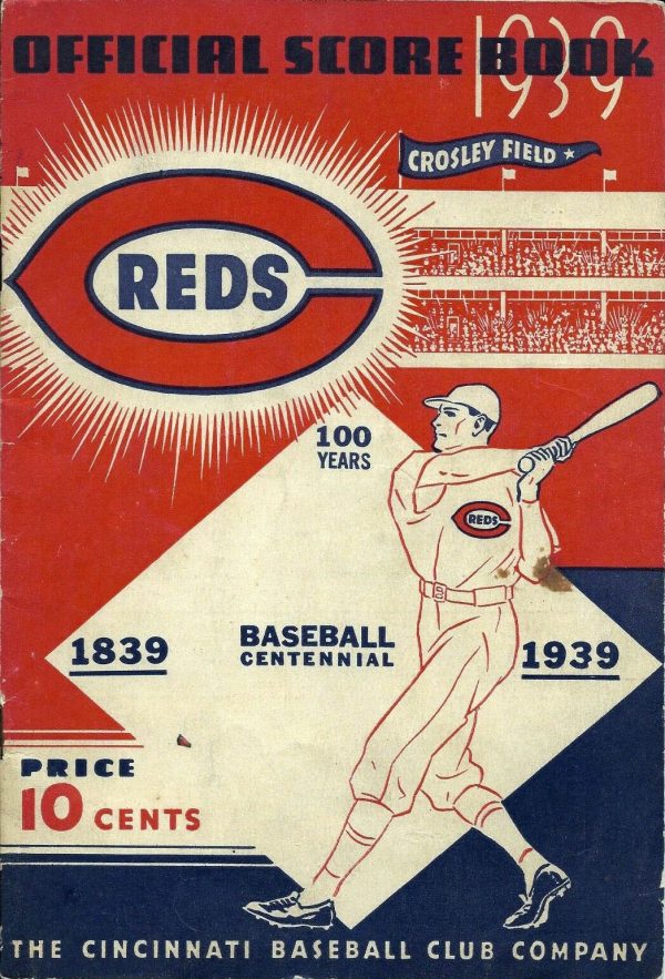 1939 Cincinnati Reds program