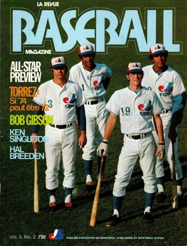 1974 Montreal Expos program