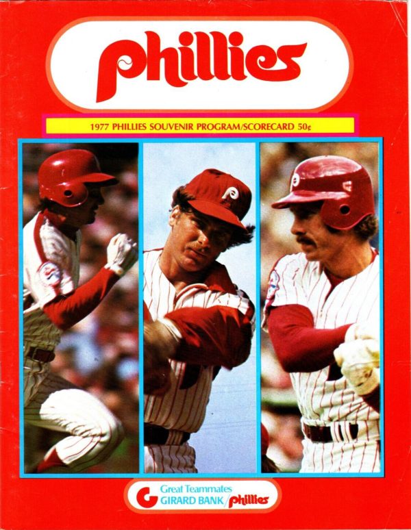 1977 Philadelphia Phillies program