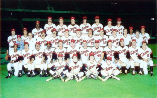 1982 Minnesota Twins Team Photo