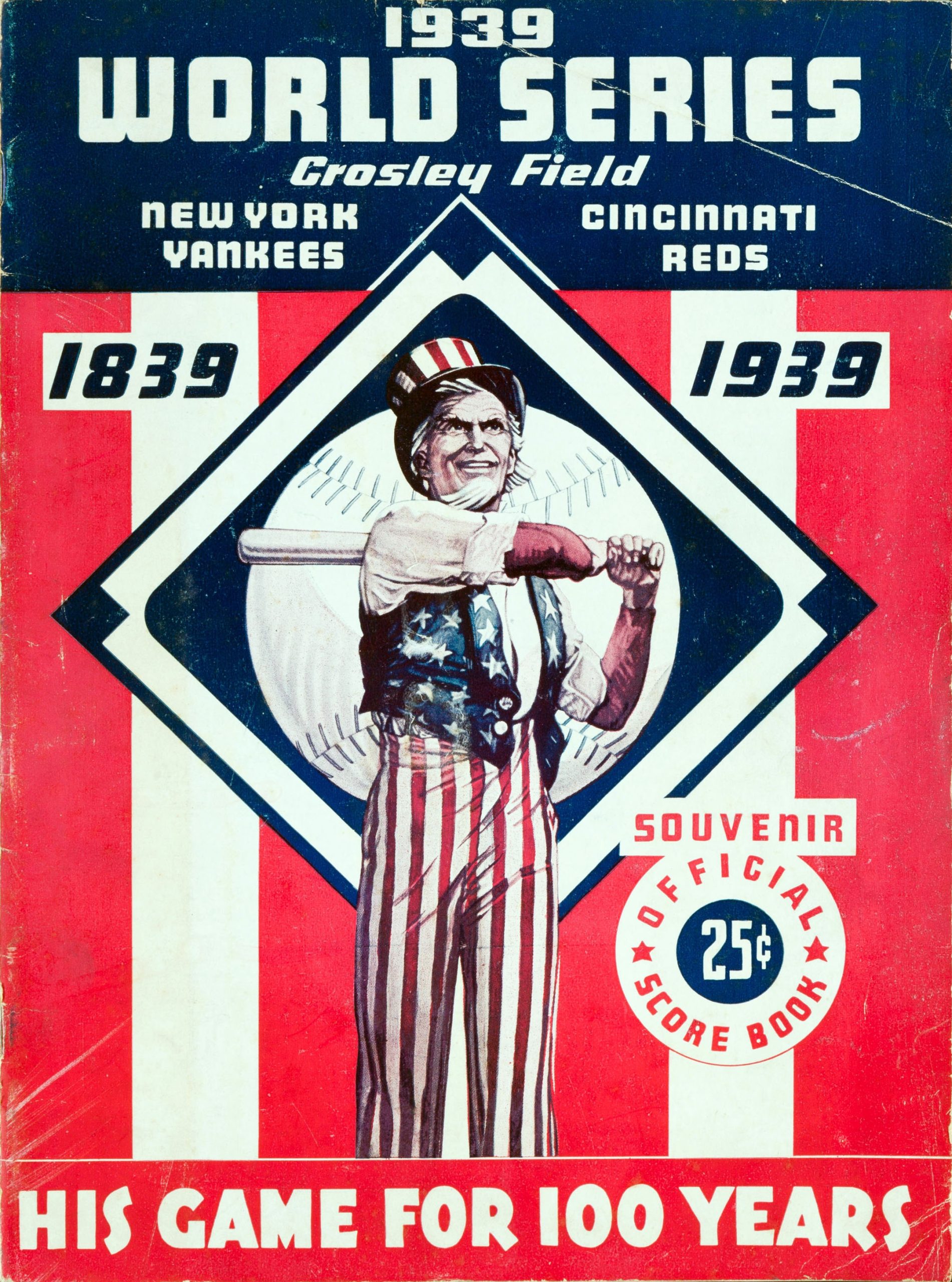 MLB World Series Program: Cincinnati Reds (1939)