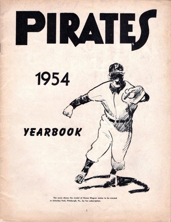 1954 Pittsburgh Pirates yearbook