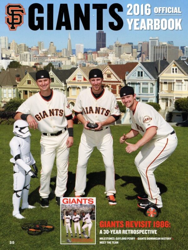 2016 San Francisco Giants yearbook