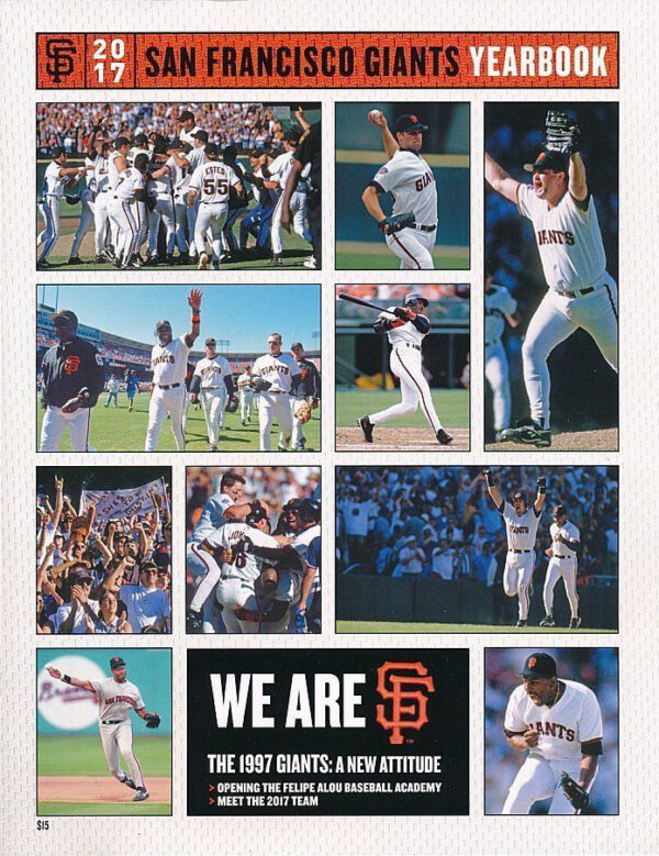2017 San Francisco Giants yearbook