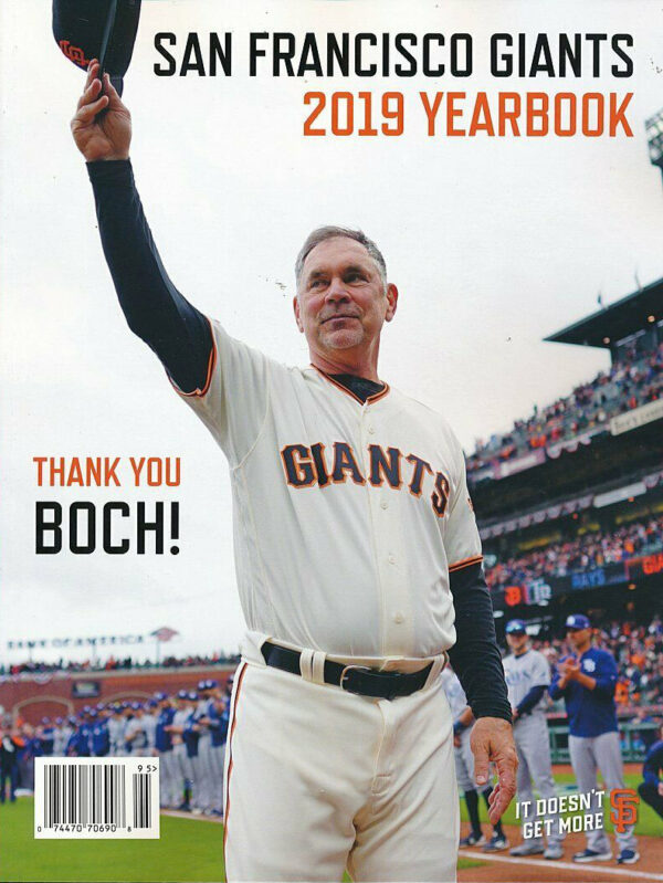 2019 San Francisco Giants yearbook