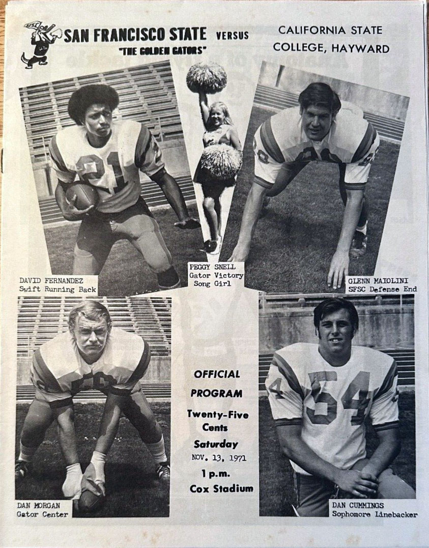 San Francisco State Gators vs. Cal State Hayward Pioneers (November 13, 1971)