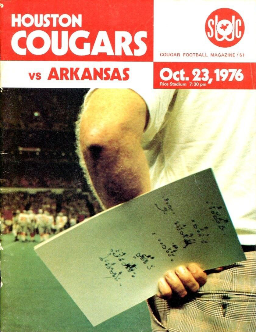 Houston Cougars vs. Arkansas Razorbacks (October 23, 1976)