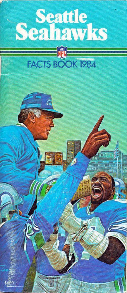 1984 Seattle Seahawks media guide