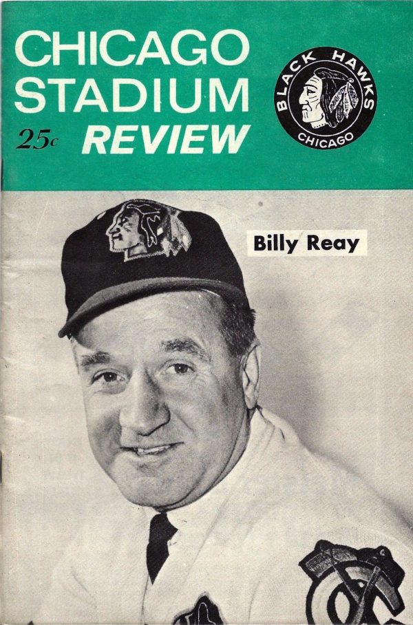 1964-65 Chicago Black Hawks program