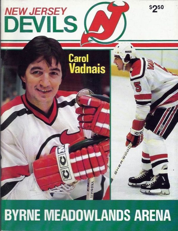 1982-83 New Jersey Devils program