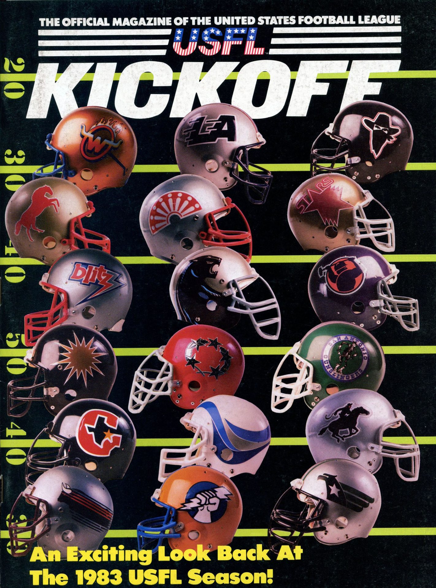 Usfl Arizona 1984 USFL Kickoff Magazine Programs – SportsPaper.info
