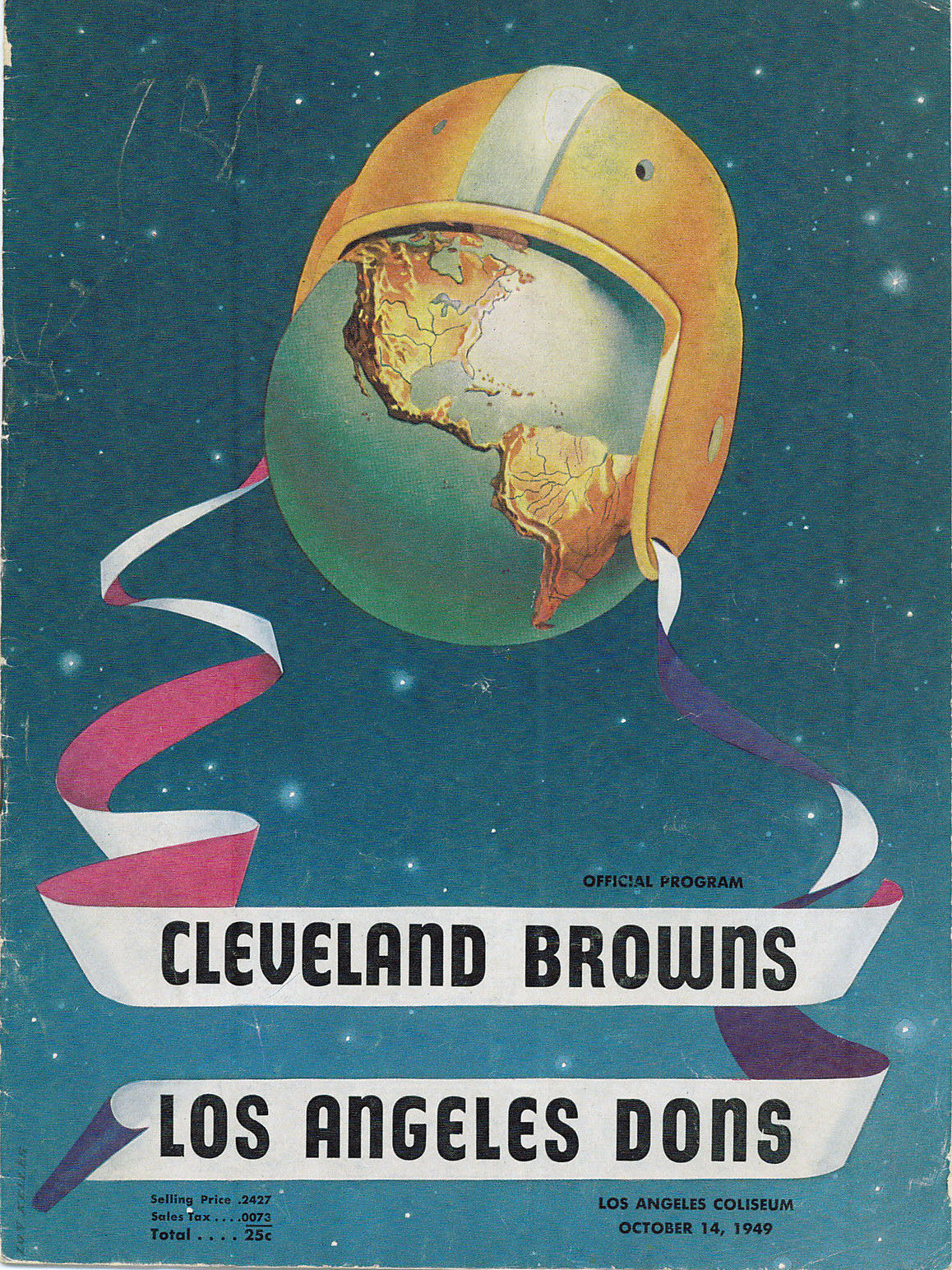 Los Angeles Dons vs. Cleveland Browns (October 14, 1949)